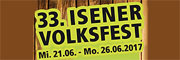 21.06.-26.06.2017 33. Isener Volksfest